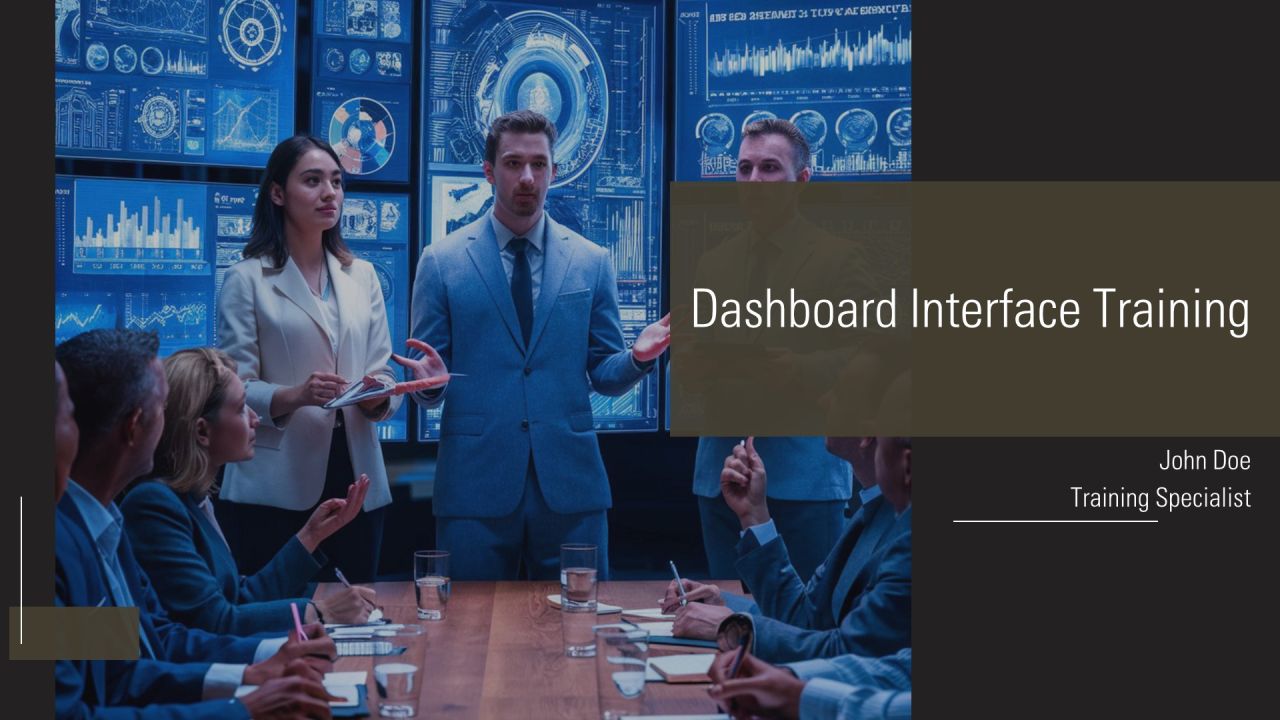 Dashboard Interface Training PPT Presentation AT