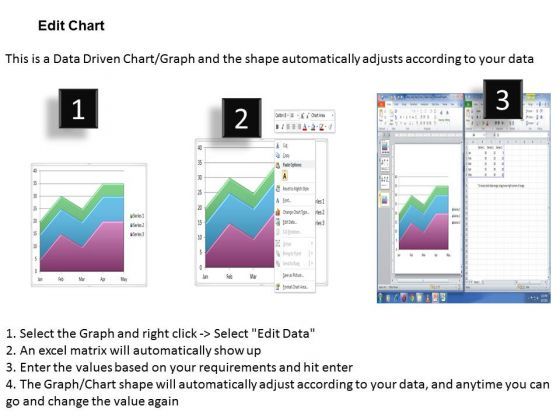 Data Analysis On Excel Driven Stacked Area Chart PowerPoint Slides ...