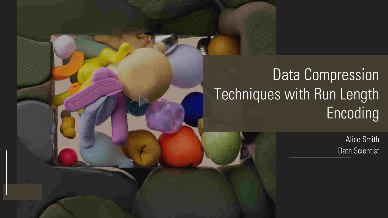 Data Compression Techniques With Run Length Encoding PPT Mockup AT