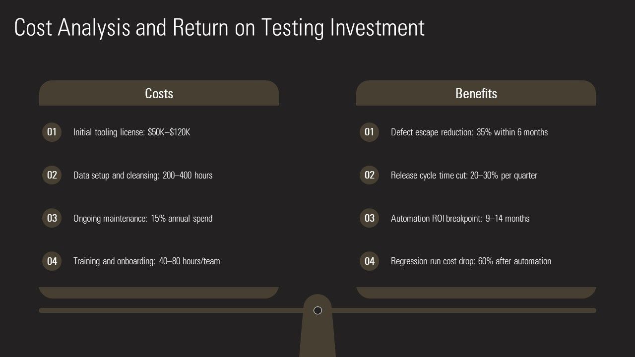 Data Driven Testing Framework PPT Summary VM Slide25