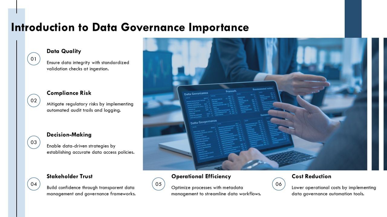 Data Governance Tools Technologies Implementation PPT Guidelines AT Slide03