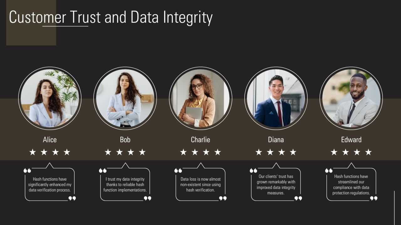 Data Integrity Verification Using Hash Functions PPT Information AT Slide22