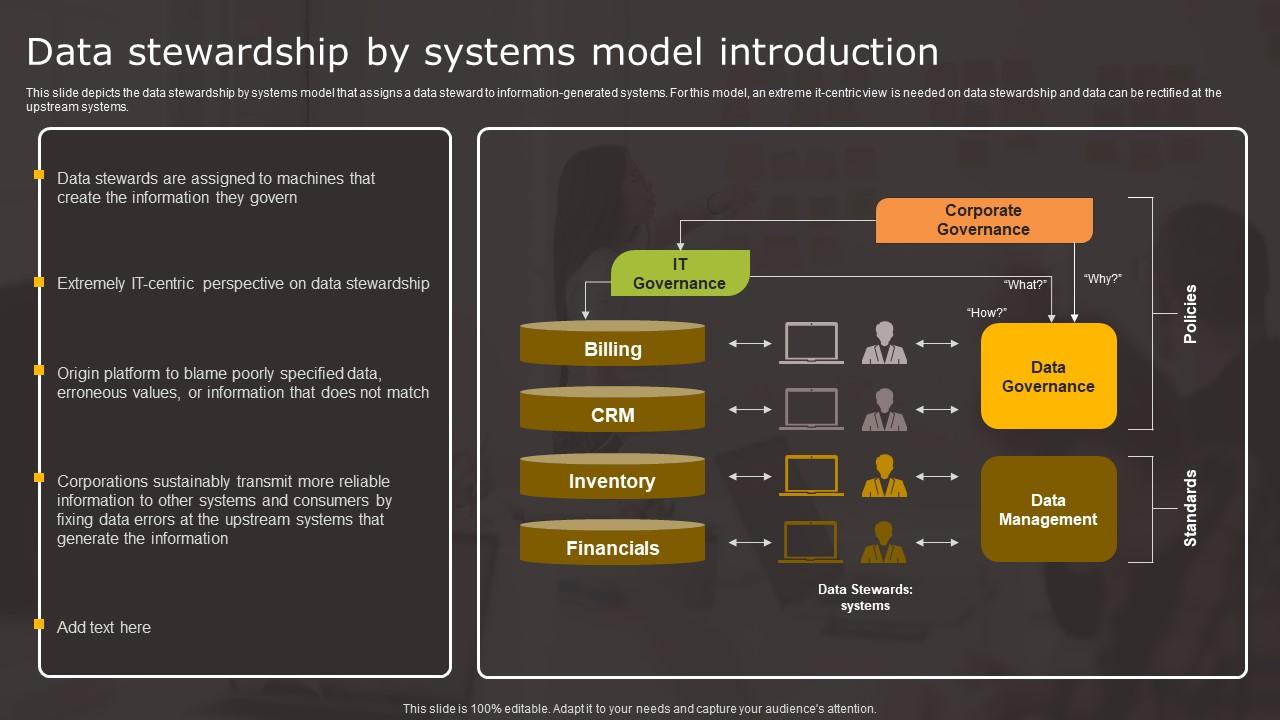 Data Stewardship By Systems Model Data Stewardship In Business