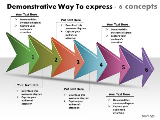 Demonstrative Way To Express 6 - Demonstrative Way To Express 6 Concepts Network Mapping Freeware Powerpoint Templates 1 1 