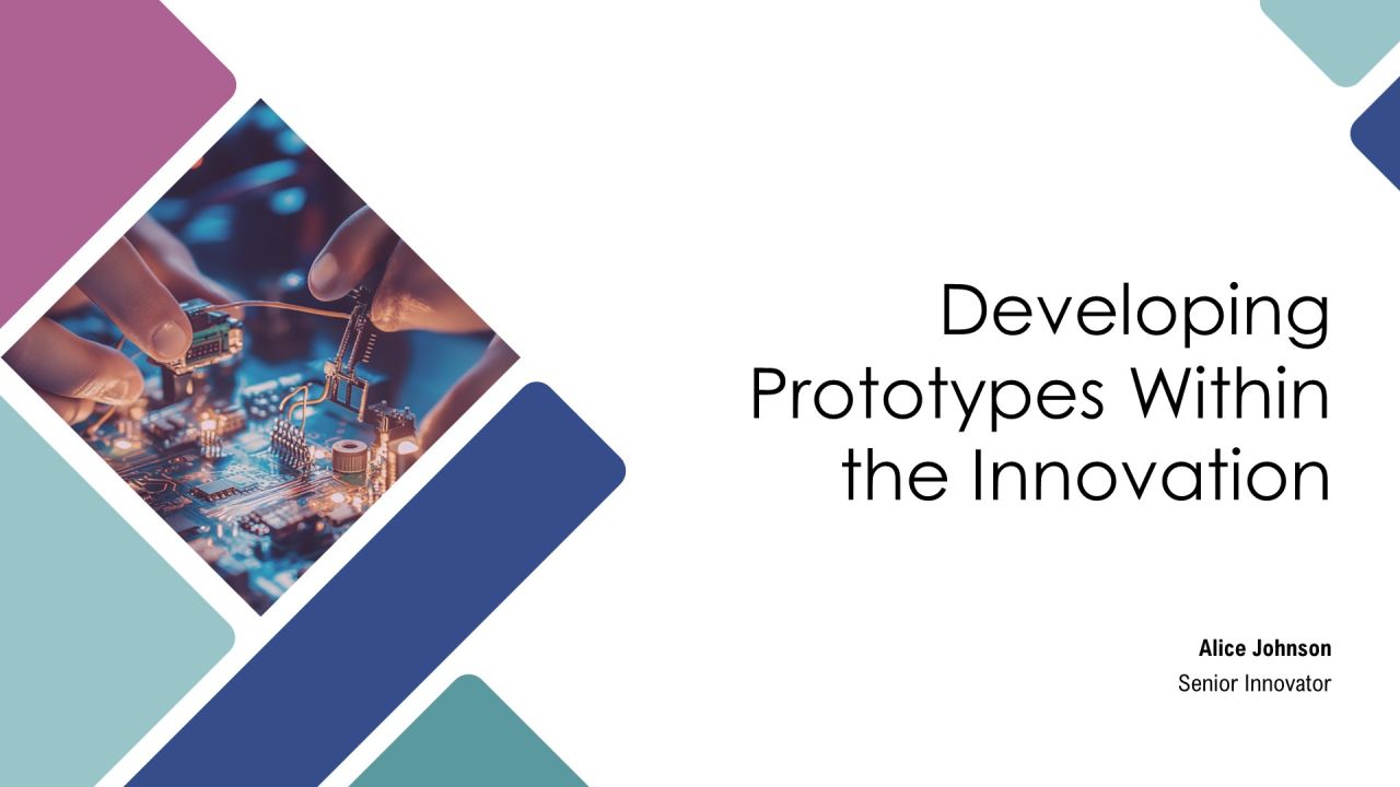 Developing Prototypes Within The Innovation PPT Graphics AT