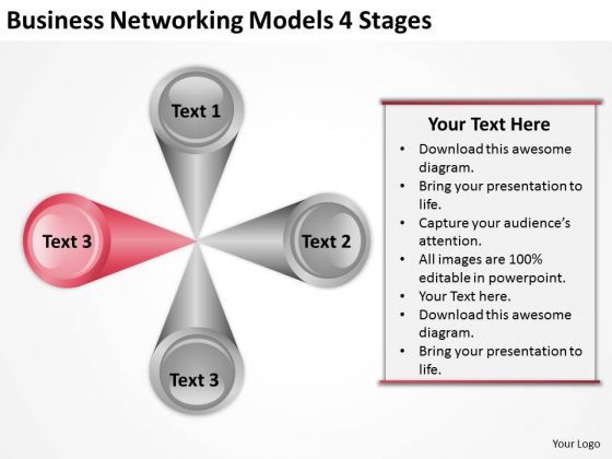 Download Networking Models 4 Stages Ppt Creating Business Plan Free ...