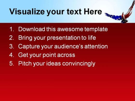 Eagle Animal PowerPoint Template 1110 Slide02