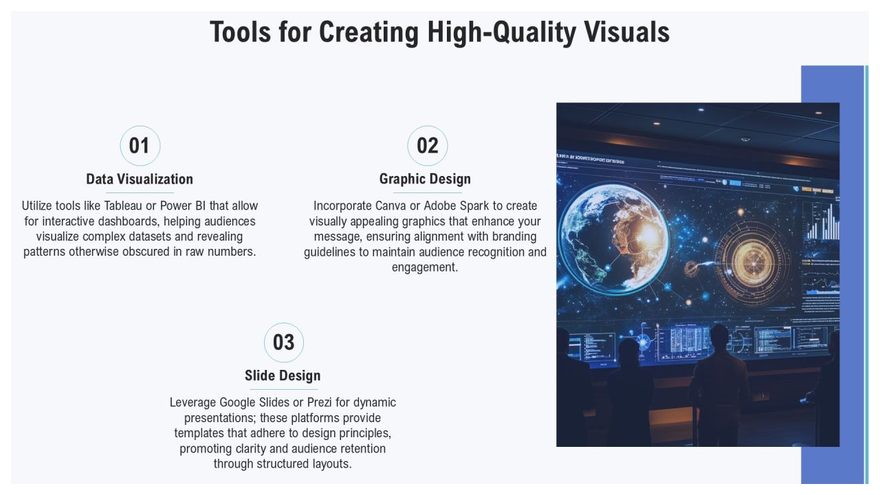 Effective Techniques For Visual Presentations PPT Information AT Slide19