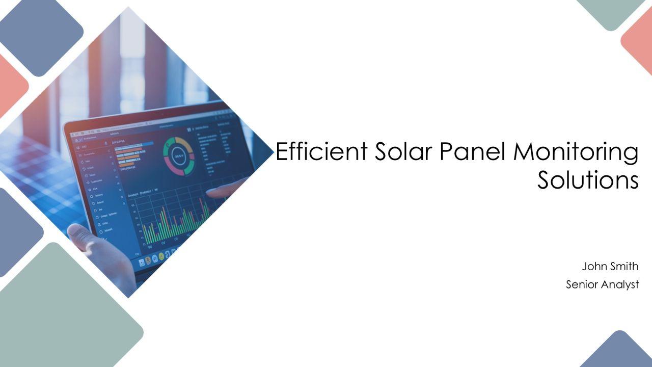 Efficient Solar Panel Monitoring Solutions PPT Structure AT