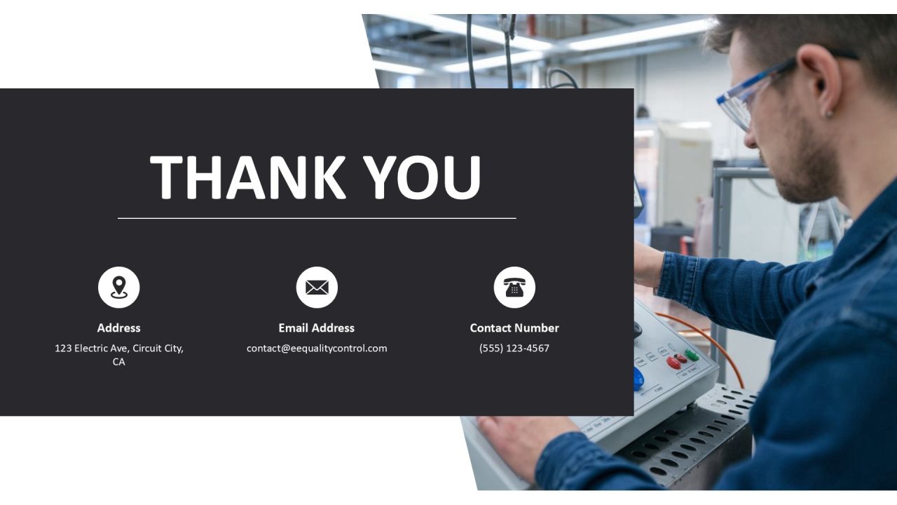Electrical Engineering Quality Control Framework PPT Information AT Slide25