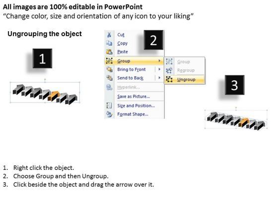 Example Of Parallel Processing 7 Stages Arrow Data Flow Diagram PowerPoint Slides Slide02