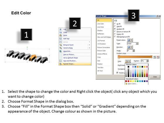 Example Of Parallel Processing 7 Stages Arrow Data Flow Diagram PowerPoint Slides Slide03