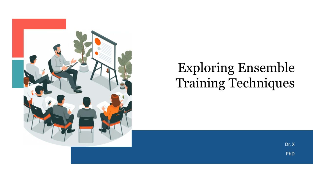 Exploring Ensemble Training Techniques PPT Template AT