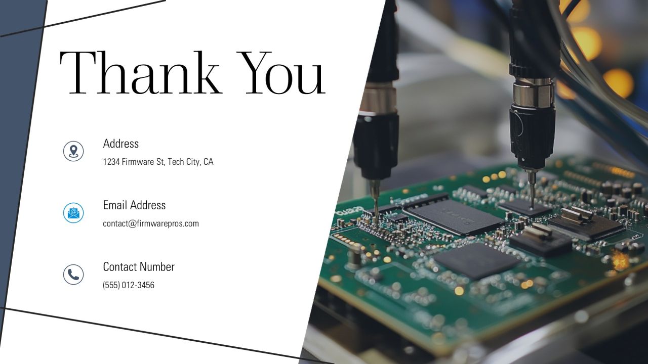 Exploring The Benefits Of Firmware Development PPT Example AT Slide29