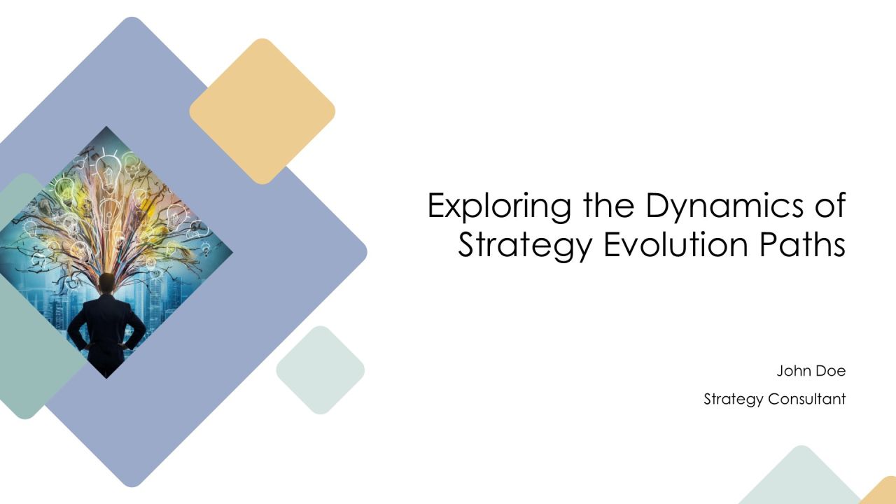 Exploring The Dynamics Of Strategy Evolution Paths PPT Demonstration AT
