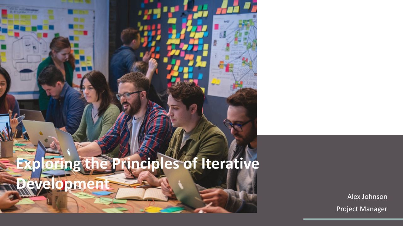 Exploring The Principles Of Iterative Development PPT Sample AT