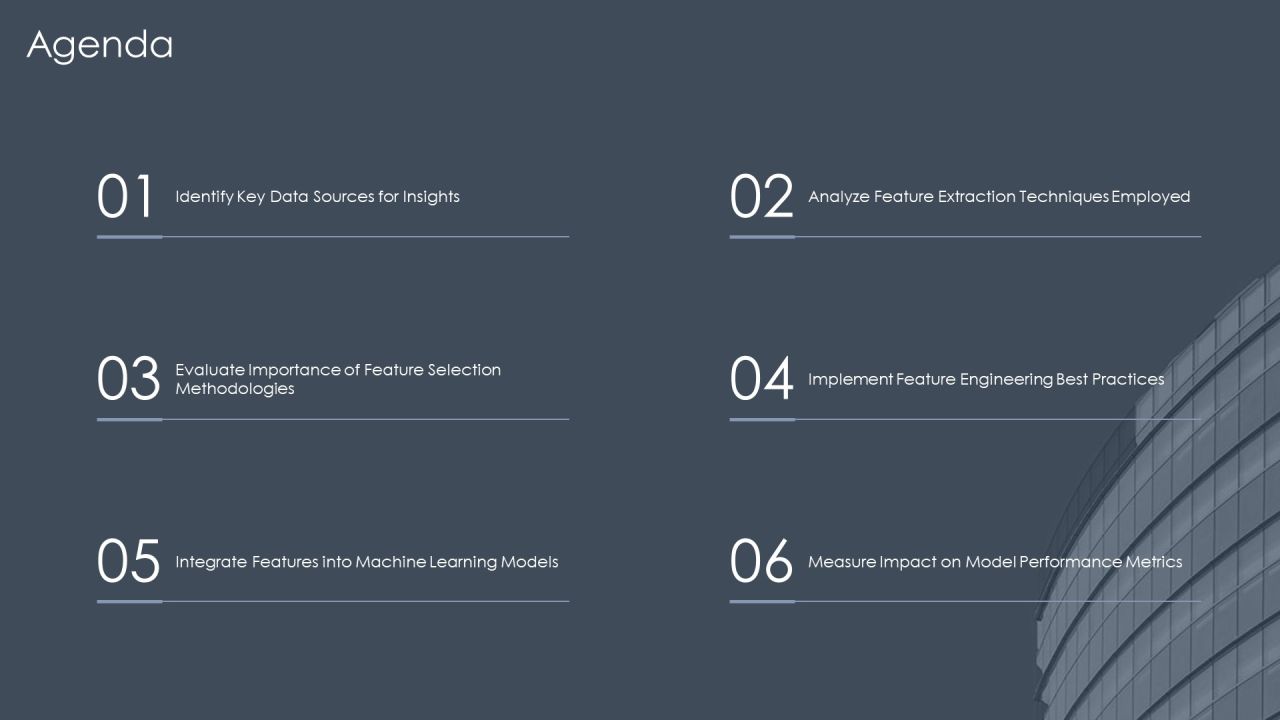 Feature Engineering Unlocking Data Potential PPT Structure AT Slide02