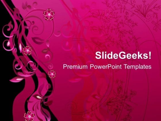Floral Decoration Abstract Powerpoint Templates And Powerpoint Themes 0512 Floral Decoration Abstract Powerpoint Templates And Powerpoint Themes 0512