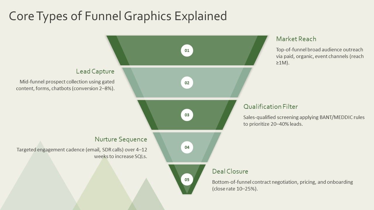 Funnel Graphics PPT Example VM Slide06