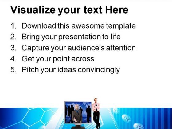 Global Network Computer PowerPoint Templates And PowerPoint Backgrounds 0211 Slide03