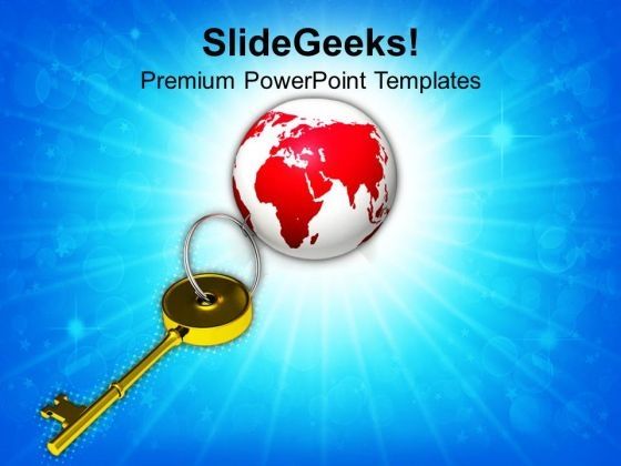 Golden Key And Planet Earth Powerpoint Templates Ppt Backgrounds For Golden Key And Planet Earth Powerpoint Templates Ppt Backgrounds For
