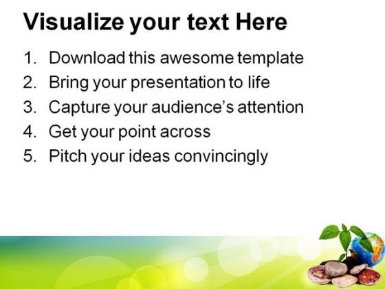Green On Earth Environment PowerPoint Templates And PowerPoint Backgrounds 0411 Slide03