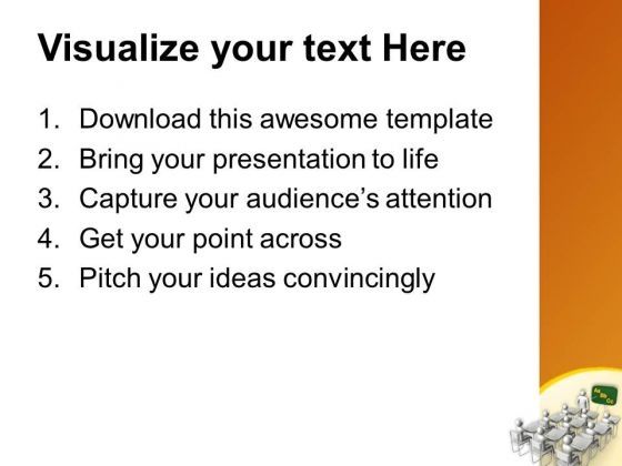Human Character With Concept Of Education PowerPoint Templates Ppt Backgrou