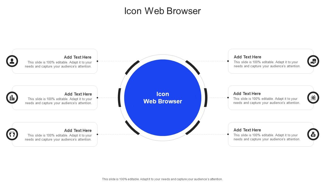 Icon Web Browser In Powerpoint And Google Slides Cpb