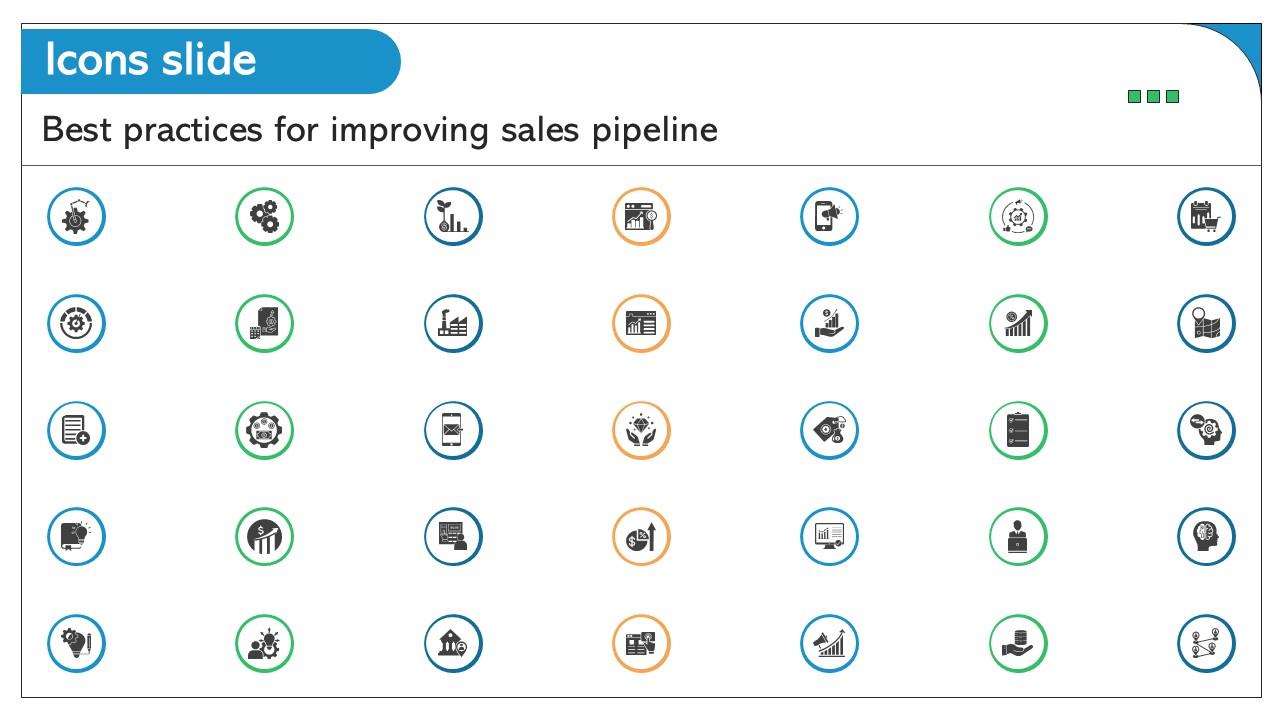 Icons Slide Best Practices For Improving Sales Pipeline Ppt Powerpoint SA SS V
