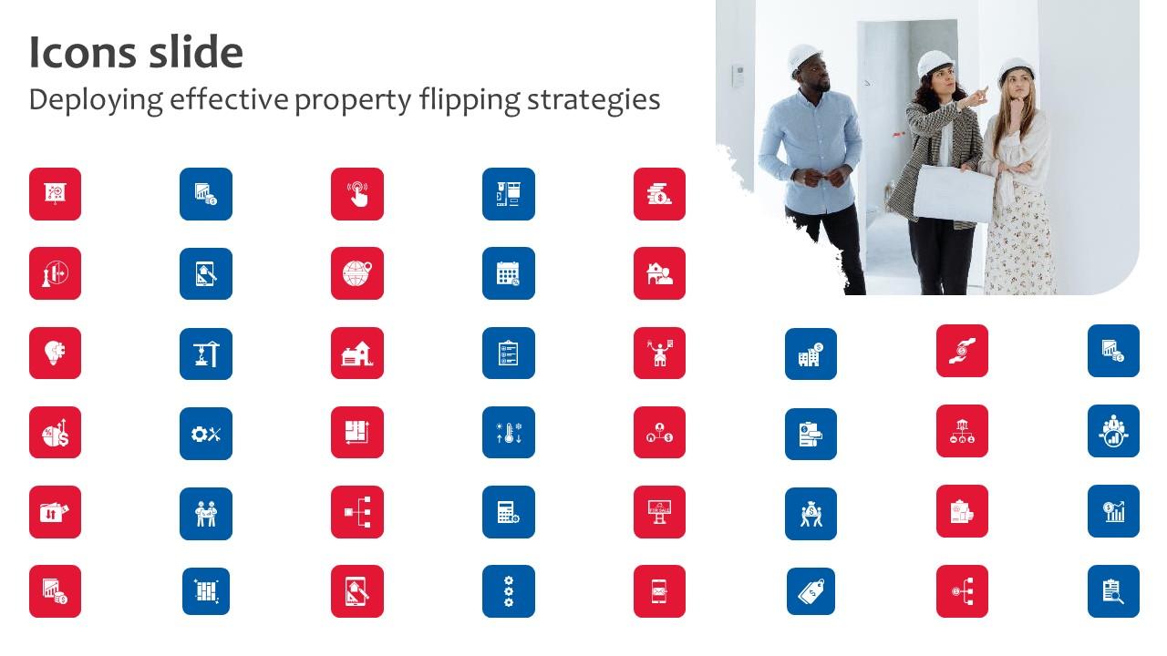 Icons Slide Deploying Effective Property Flipping Strategies Guidelines Pdf