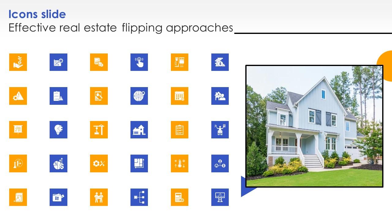 Icons Slide Effective Real Estate Flipping Approaches Icons Pdf