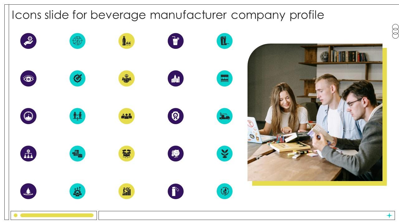 Icons Slide For Beverage Manufacturer Company Profile Ppt Powerpoint CP SS V