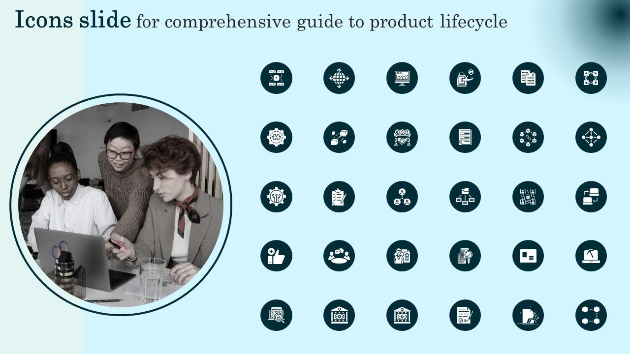Icons Slide For Comprehensive Guide To Product Lifecycle Infographics Pdf