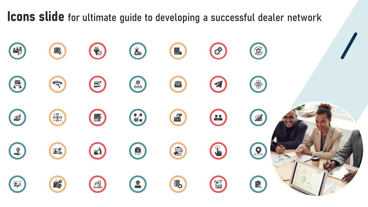 Icons Slide For Ultimate Guide To Developing A Successful Dealer Network Strategy SS V
