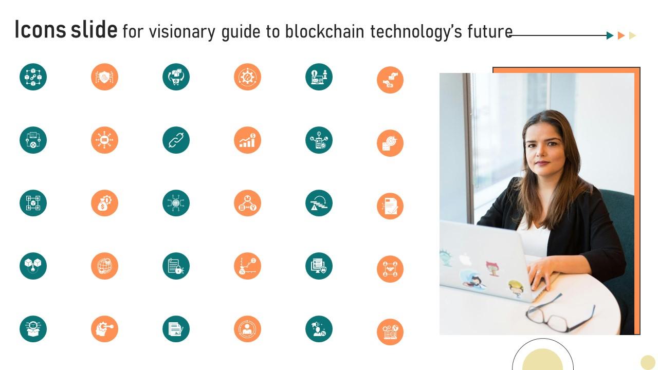 Icons Slide For Visionary Guide To Blockchain Technologys Future BCT SS V