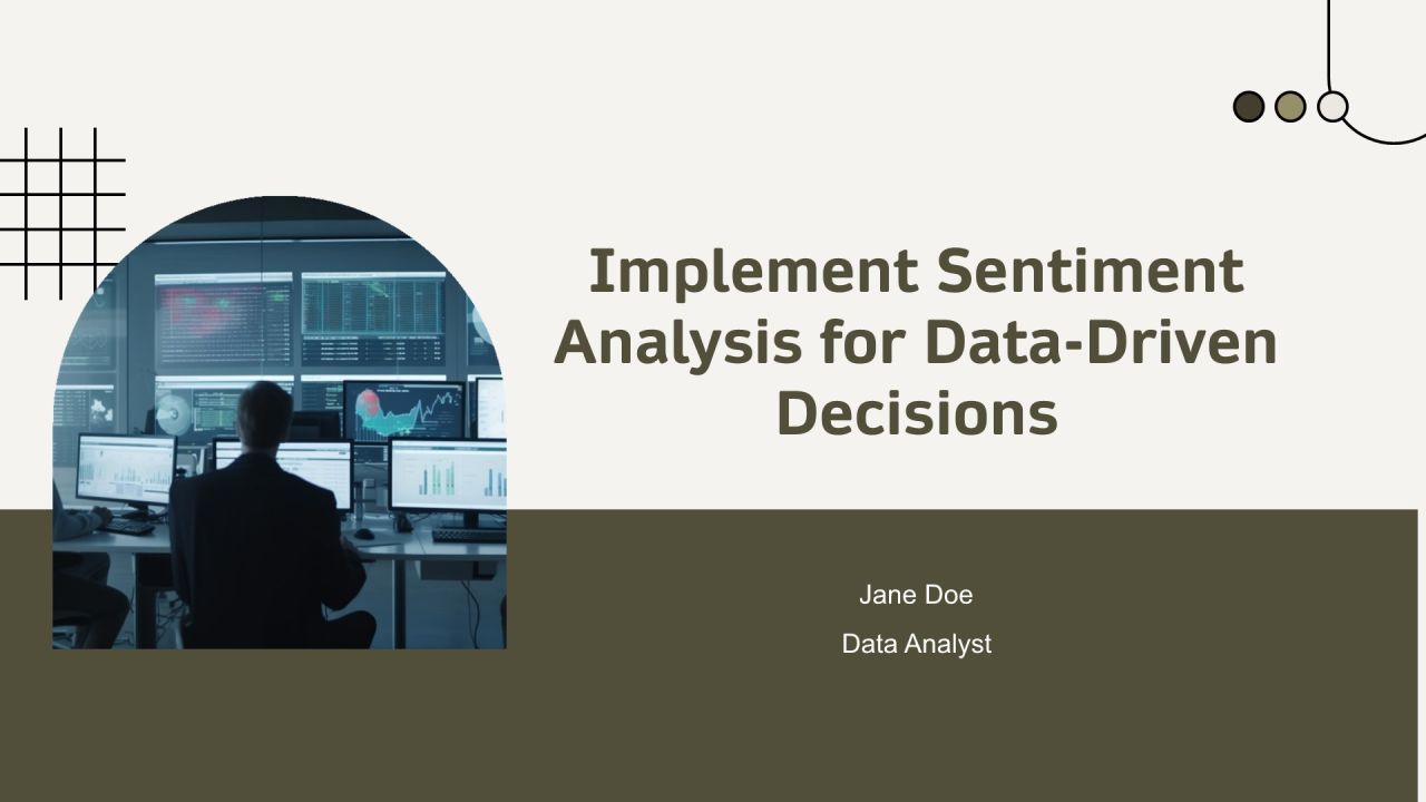 Implement Sentiment Analysis For Data Driven Decisions PPT Sample AT
