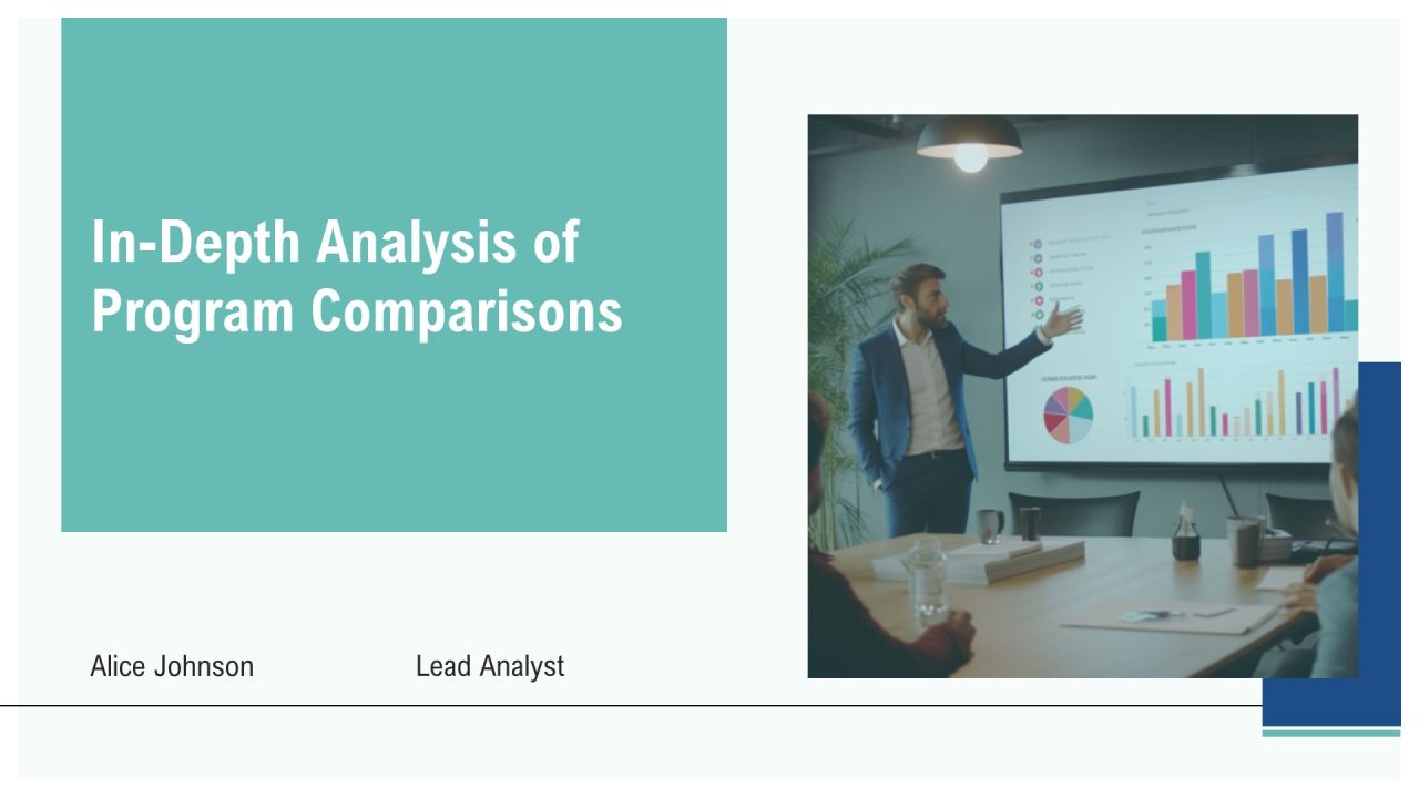 In Depth Analysis Of Program Comparisons PPT Guidelines AT