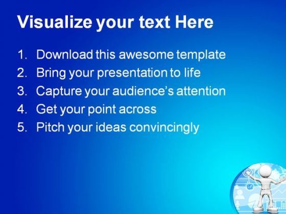 Information Technology PowerPoint Themes And PowerPoint Slides 0711