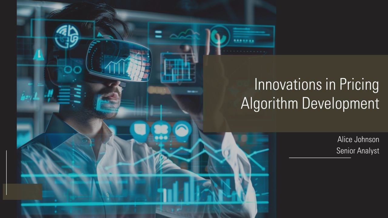 Innovations In Pricing Algorithm Development PPT Template AT