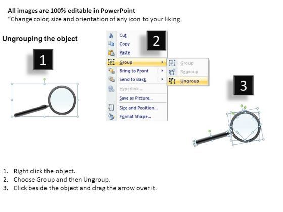 Investigation Magnifying Glass On Report PowerPoint Slides And Ppt ...