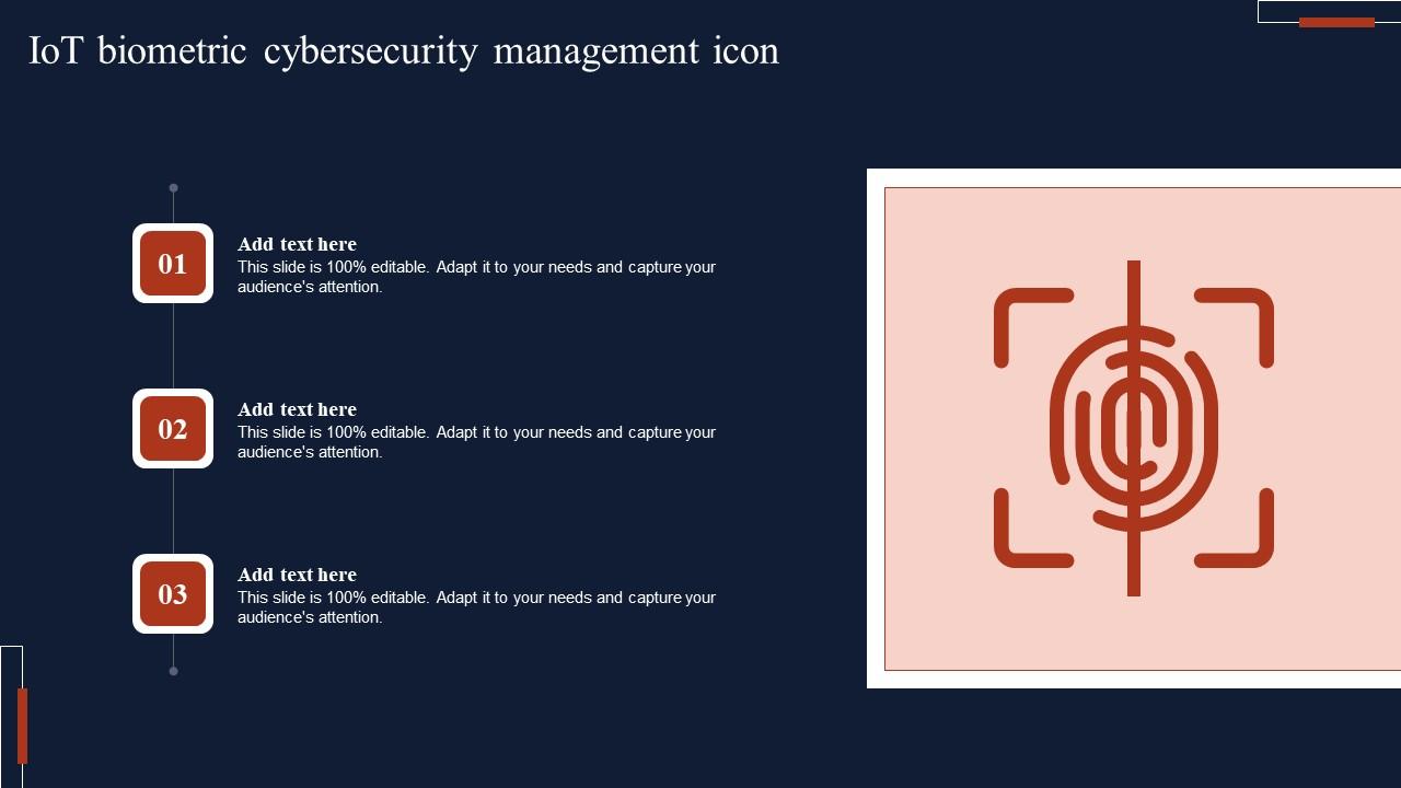 IOT Biometric Cybersecurity Management Icon Guidelines Pdf