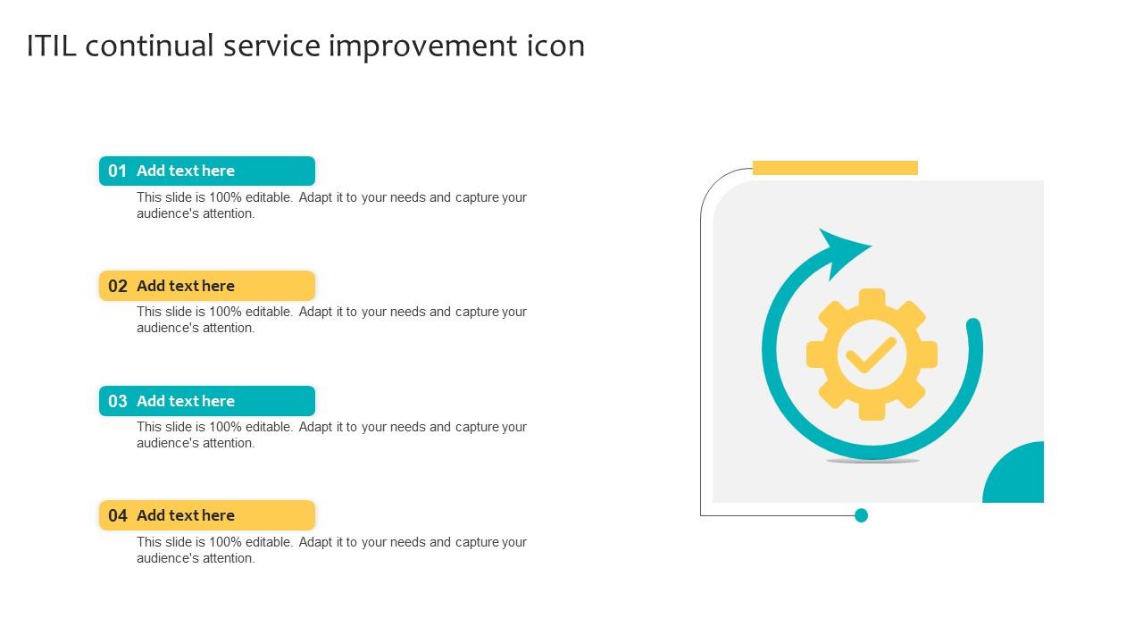 ITIL Continual Service Improvement Icon Download Pdf