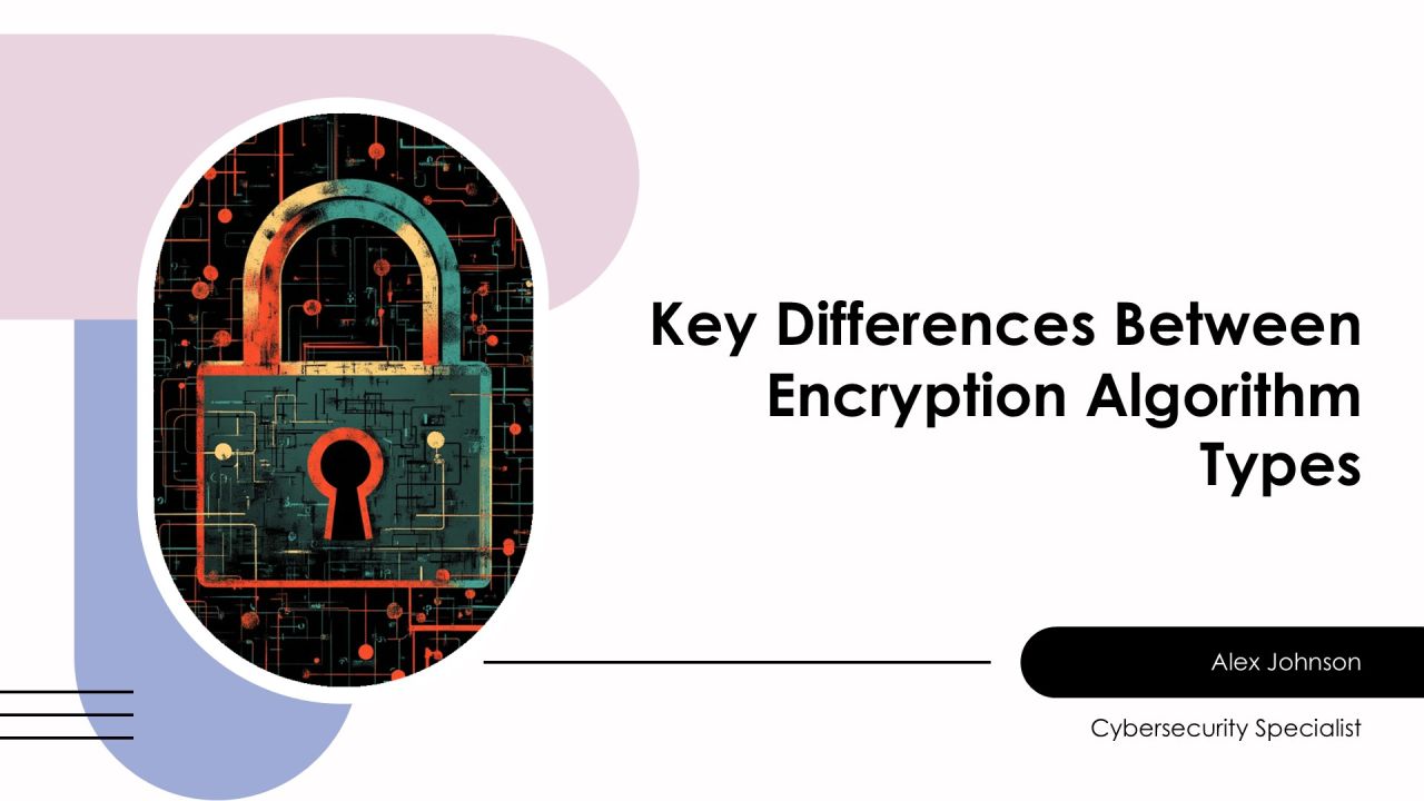 Key Differences Between Encryption Algorithm Types PPT Information AT