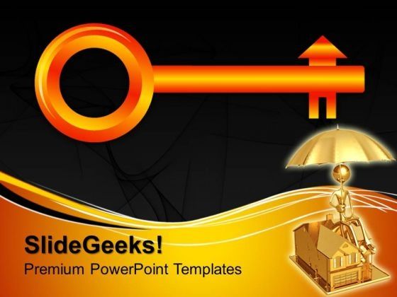 Key House Powerpoint Templates And Powerpoint Themes 1012 Key House Powerpoint Templates And Powerpoint Themes 1012