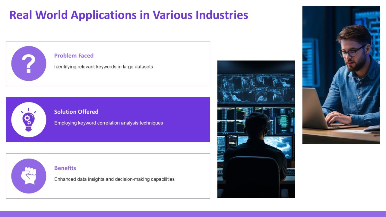 Keyword Correlation Analysis Methods For Document PPT Information AT Slide15