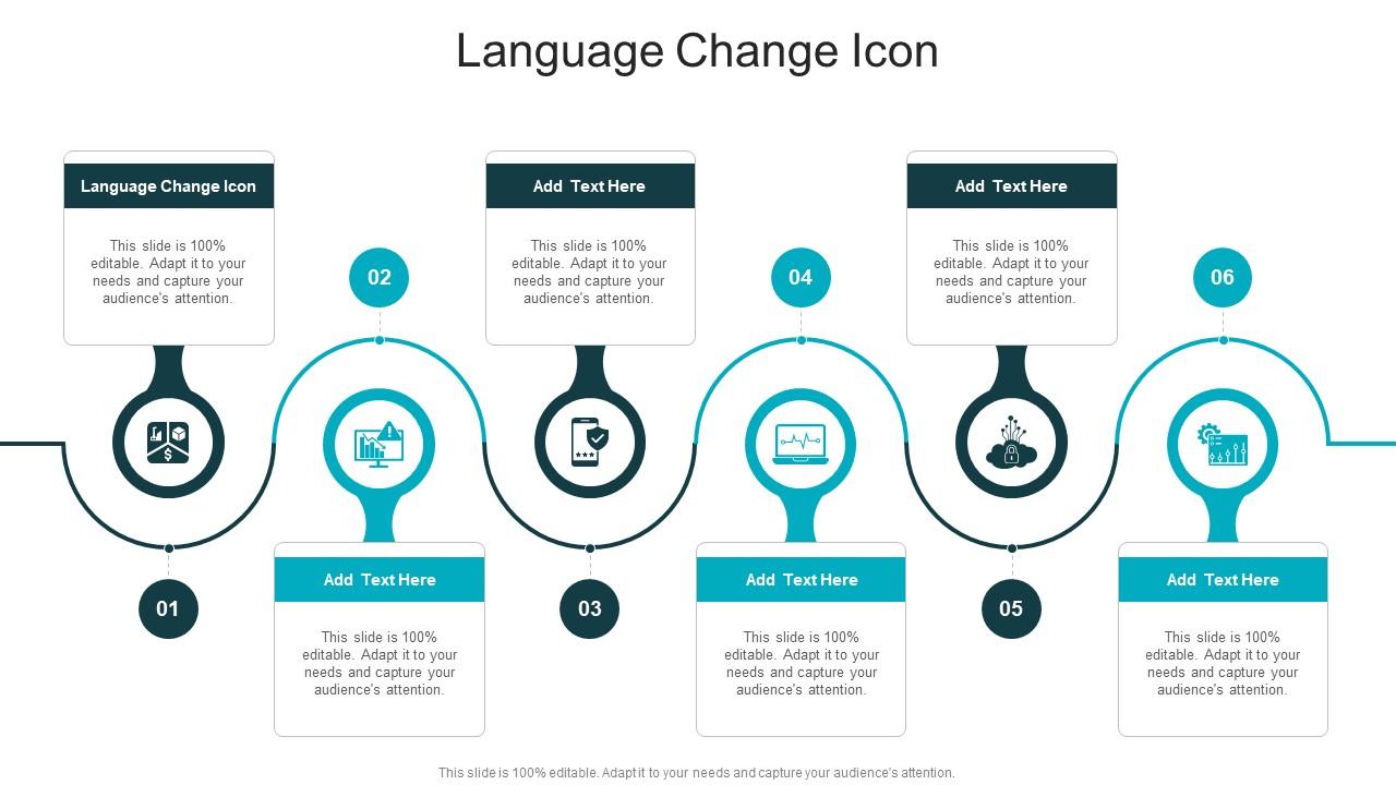 Language Change Icon In Powerpoint And Google Slides Cpb