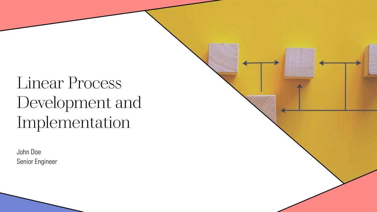 Linear Process Development And Implementation PPT Information AT