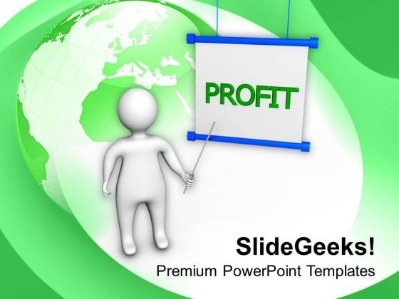 Make Strategies For Getting Profit PowerPoint Templates Ppt Backgrounds ...