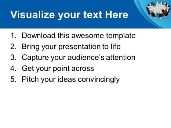 Meeting For Discussing Business Task Teamwork PowerPoint Templates Ppt Backgrounds For Slides 0513 Slide03