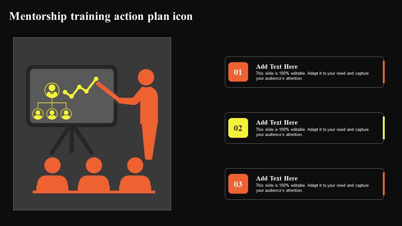 Mentorship Training Action Plan Icon Graphics Pdf